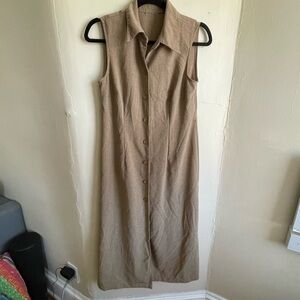 90s midi dress minimalist vintage earthy granola